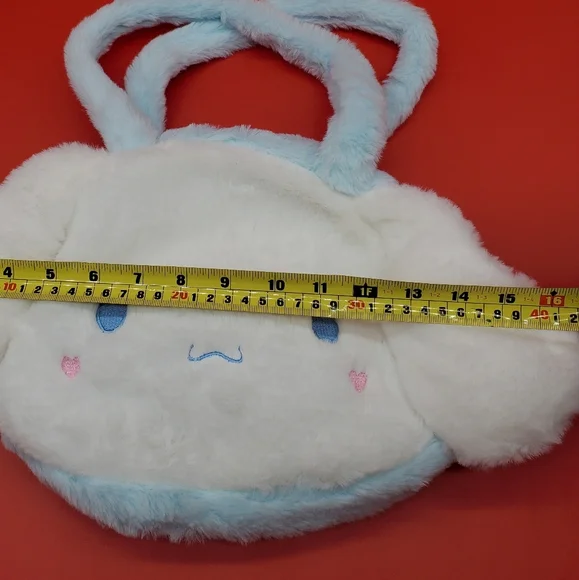 💚Cinnamoroll Plush Shoulder/Satchel Bag - Picture 10 of 11